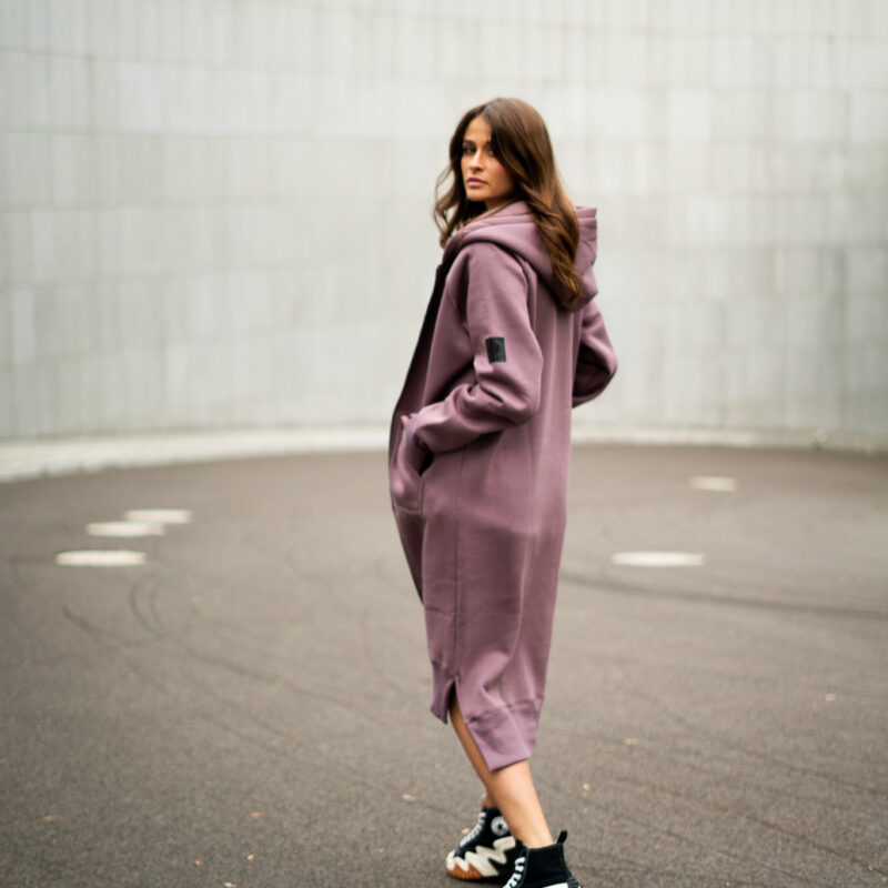 Bluza Swell ZIP Smoky oversize